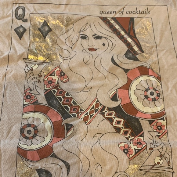 Lucky Brand White Tee - Picture 3 of 4